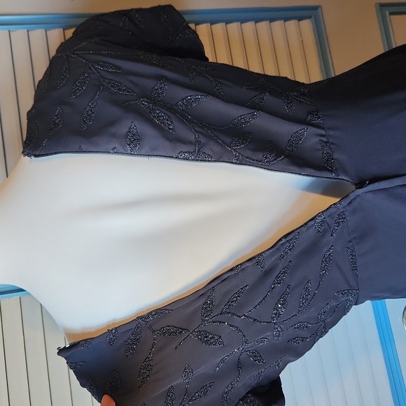 Vintage Black New Image Beaded Gown - Picture 12 of 15